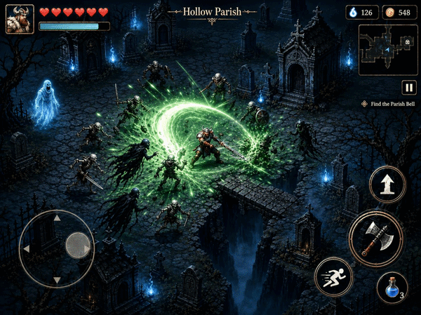 Hollow Parish gameplay screen